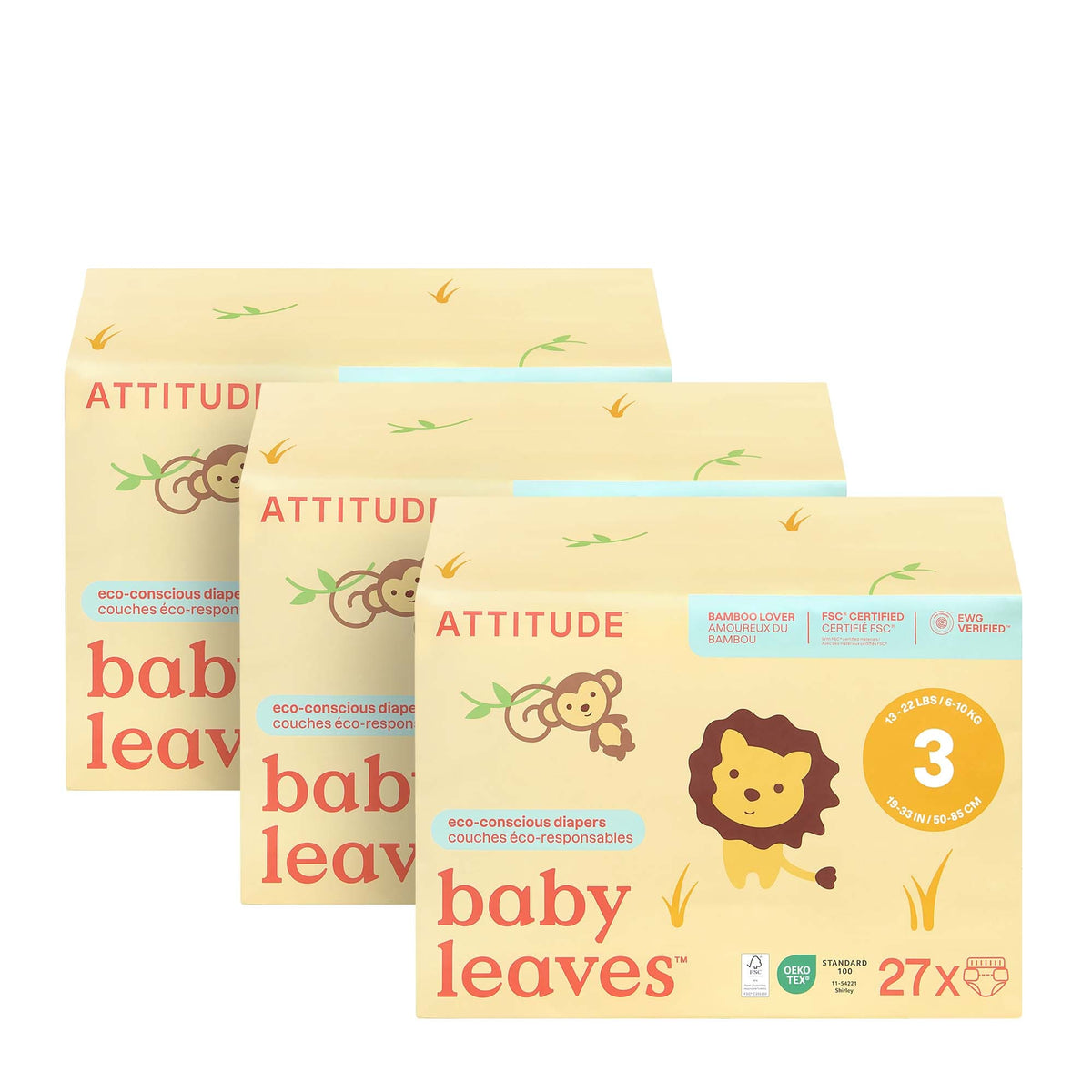 Diapers 3-pack